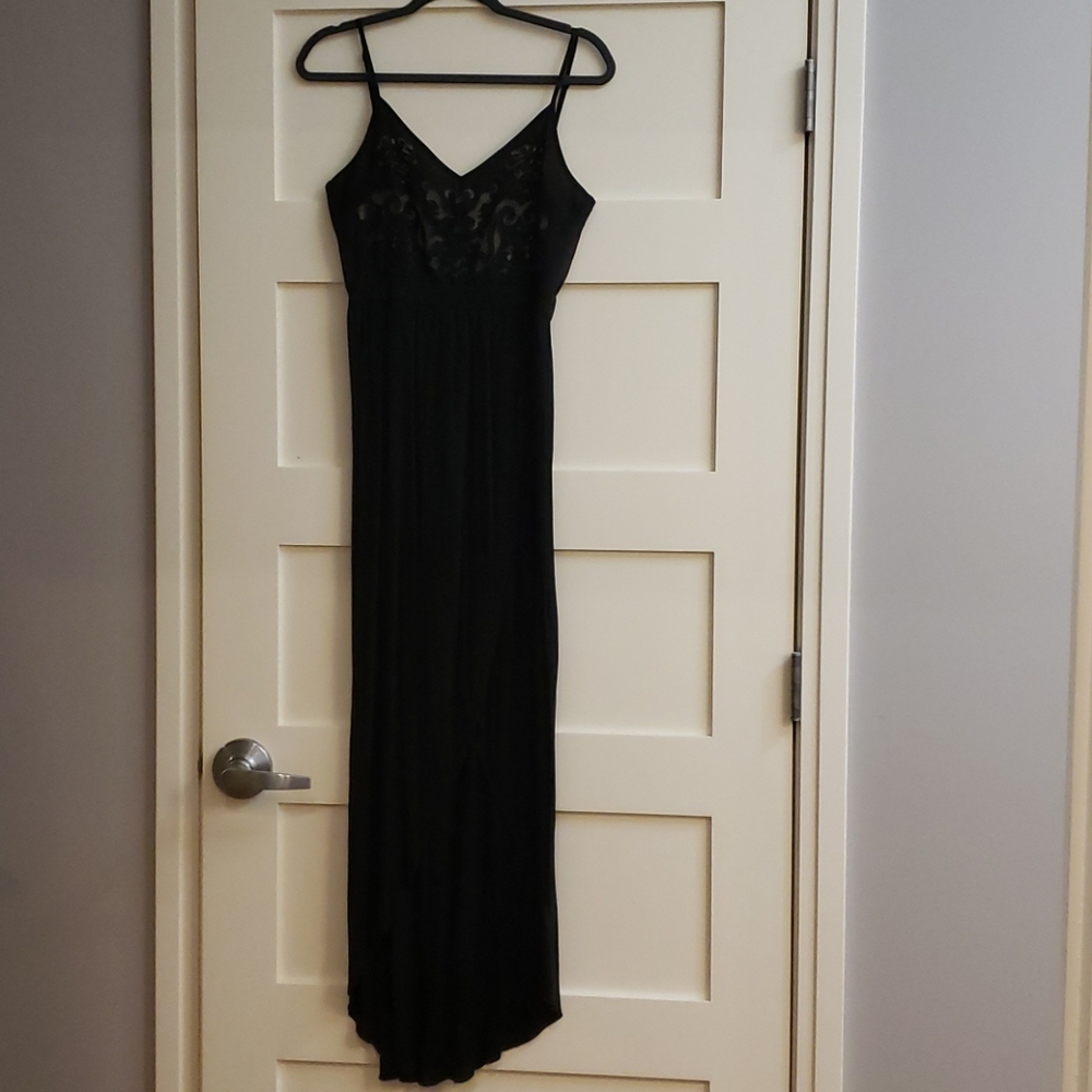 Black Urban Outfitter Maxi with slit